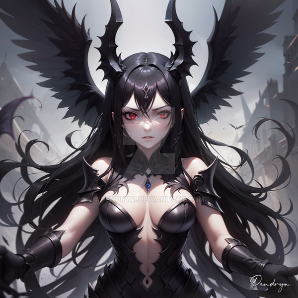 Anime Succubus by pendrym on DeviantArt