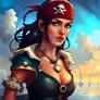 Young Pirate girl