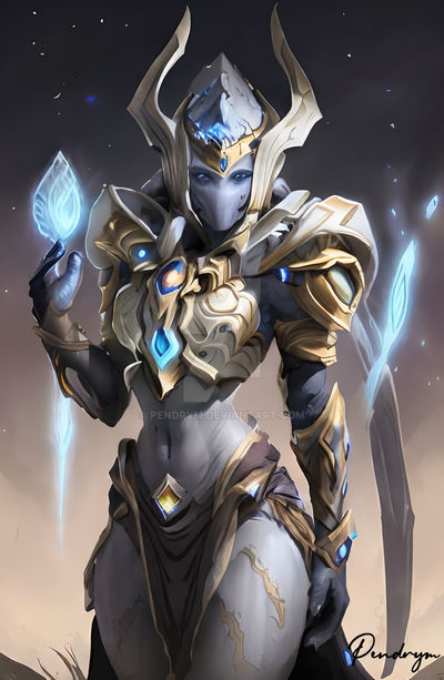Protoss Writing Protoss Crystal Seed by pendrym on DeviantArt