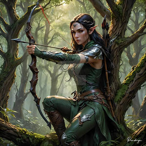Ranger elf girl