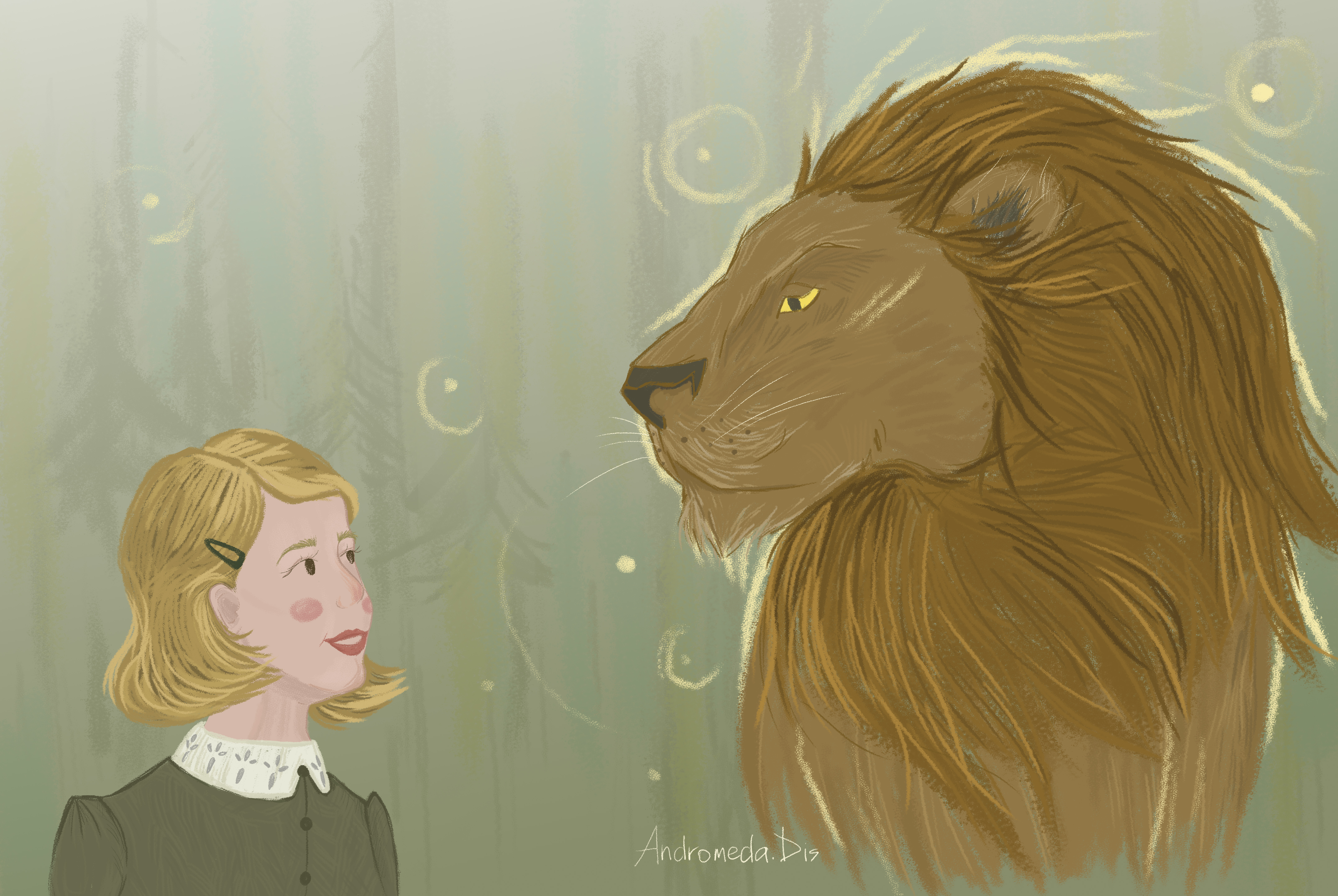 Despicable Narnia: (meeting Aslan) by DarkMoonAnimation on DeviantArt