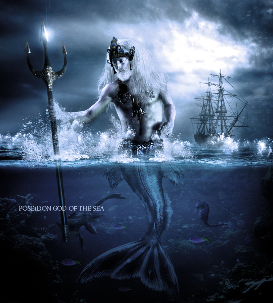 Poseidon God Of The Sea