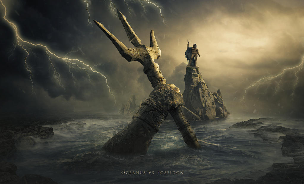 Oceanus Vs Poseidon by BenjaminHaley Oceanus Vs Poseidon by BenjaminHaley