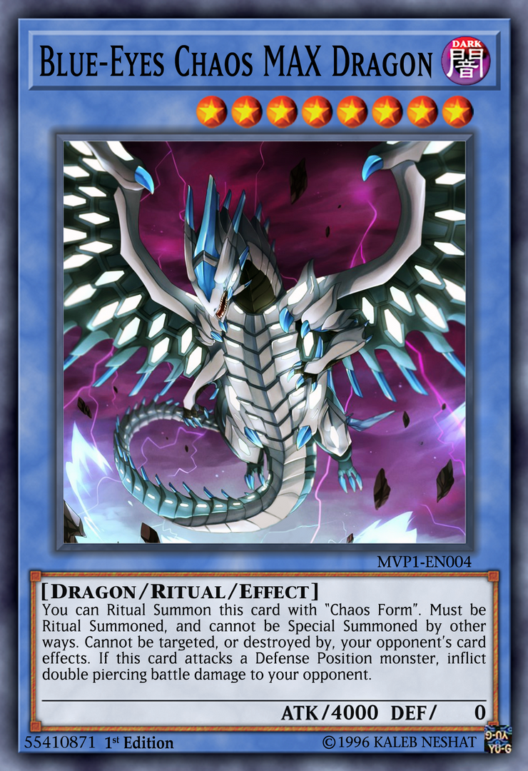 BlueEyes Chaos MAX Dragon [ModernVersion] by KalebNeshat