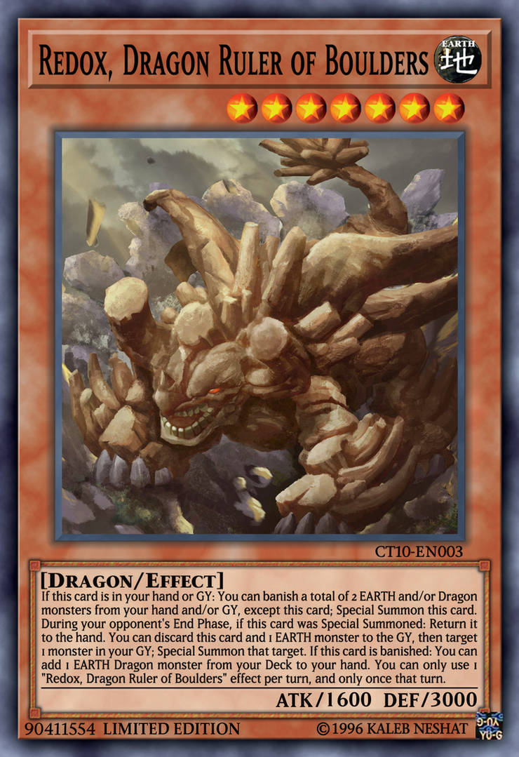 Redox Dragon Ruler Redox, Dragon Ruler of Boulders - REMASTERIZED! by KalebNeshat on ...