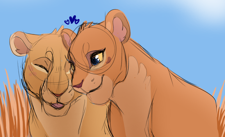 Gay Lion Cubs by kaikree on DeviantArt