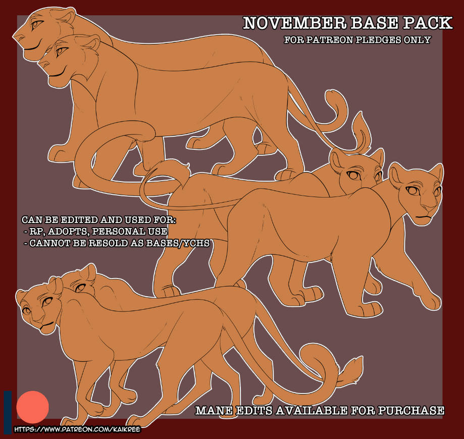 Patreon Reward: November Base Pack