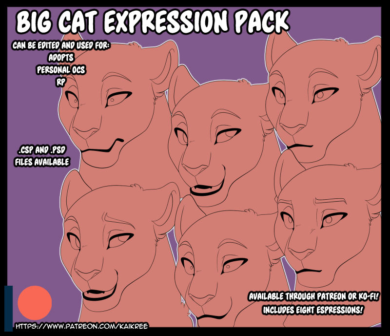 P2U Pack | Feline Expressions
