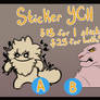 YCH Stickers | 15USD