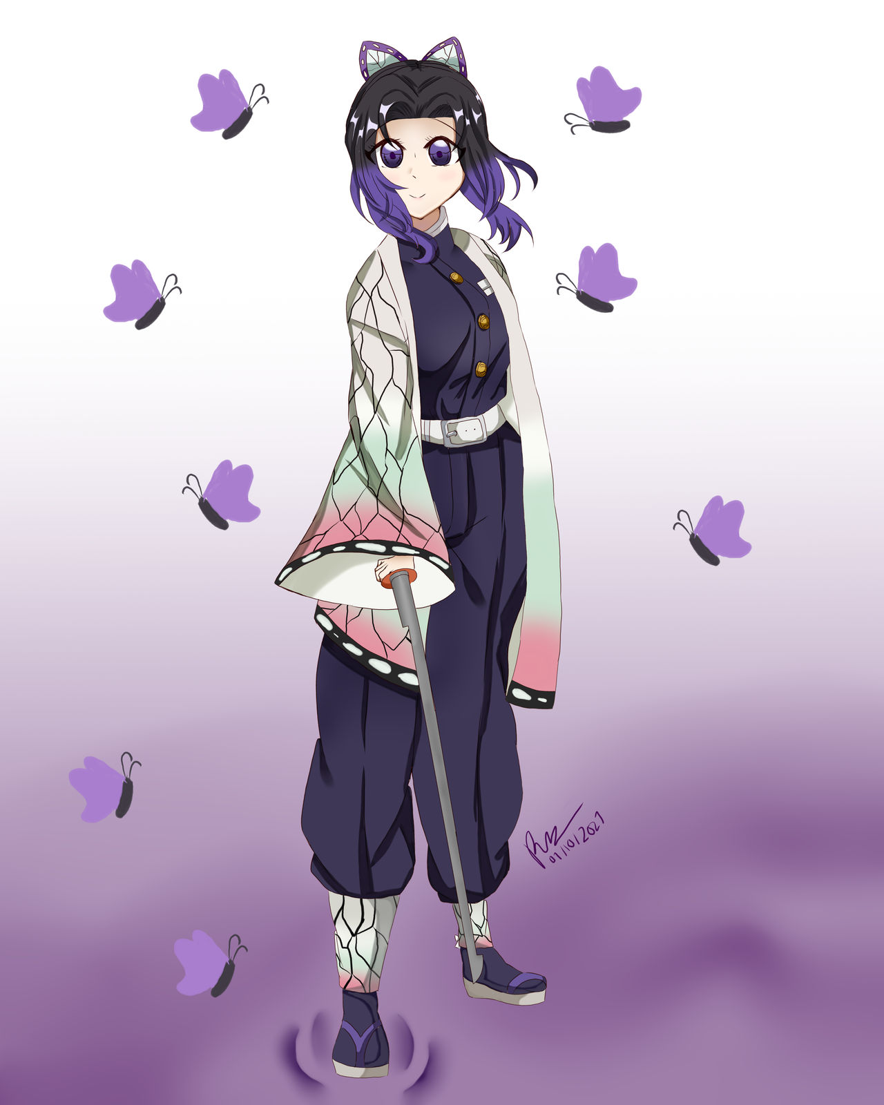 Fan Art Shinobu Kocho Demon Slayer Redraw By Makomatsu189 On fan-art-shinobu-kocho-demon-slayer-redraw-by-makomatsu189-on