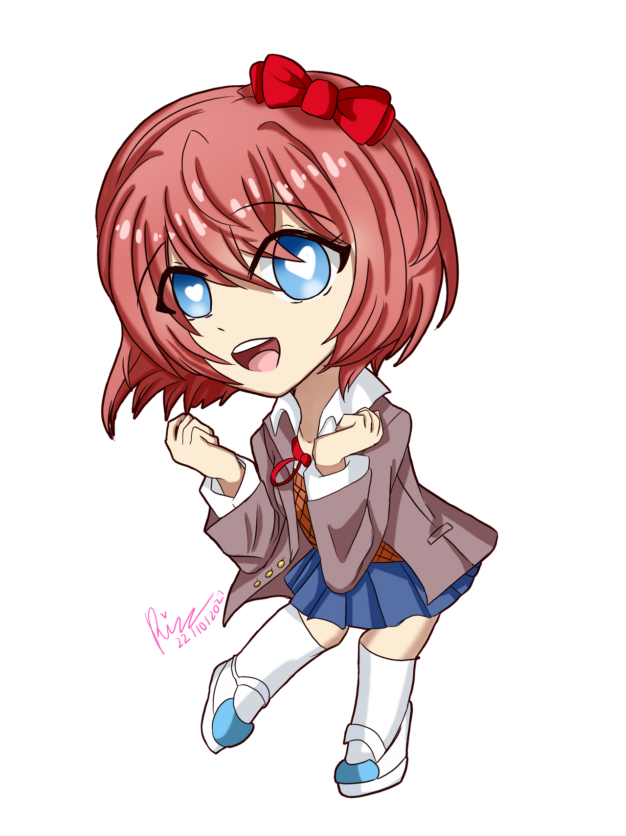 Fan Art Sayori DDLC Chibi By Makomatsu189 On DeviantArt fan-art-sayori-ddlc-chibi-by-makomatsu189-on-deviantart