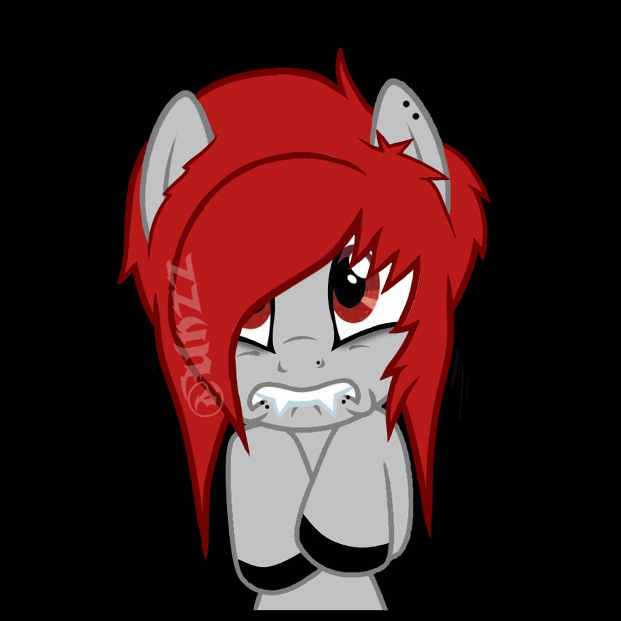 Scene Red Hair MLP orgins by Unzz on DeviantArt