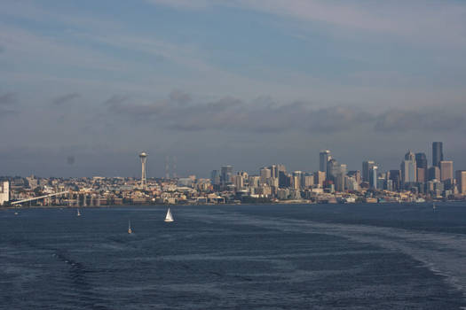 Seattle Skyline Aboard the Star Princess