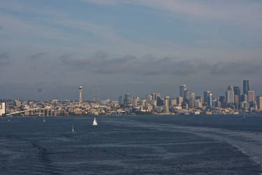 Seattle Skyline Aboard the Star Princess