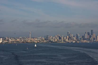 Seattle Skyline Aboard the Star Princess