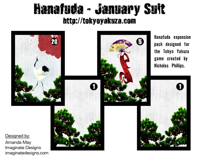 Hanafuda - January Suit by AMaysBrain