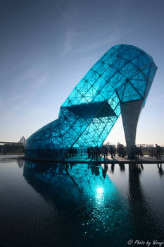 Taiwanese Crystal High-Heel Shaped Church