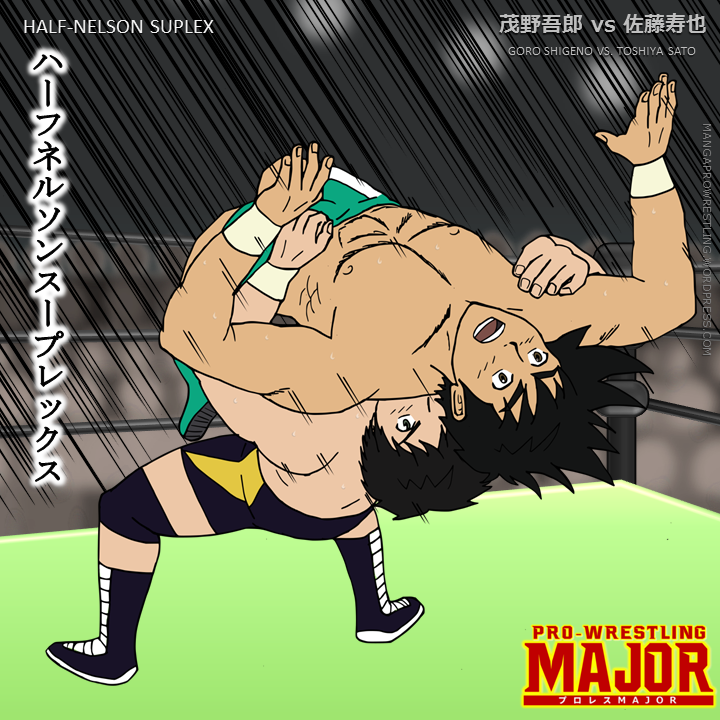 Half nelson wrestling sales