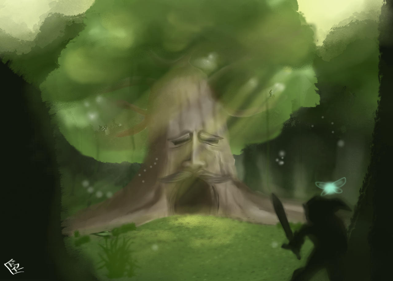 Deki Tree Great deku tree by DofeeMiF on DeviantArt