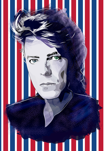 David Bowie - Vector art