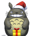 Totoro Christmas animation
