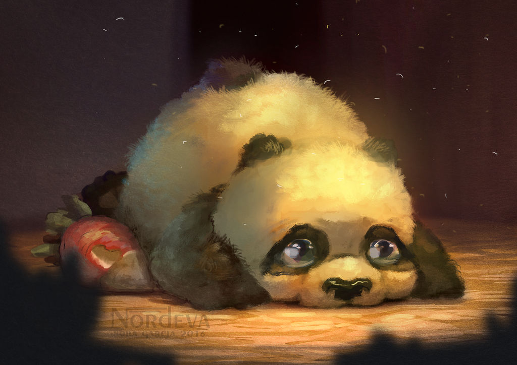 Baby Po (+speedpaint) by Nordeva