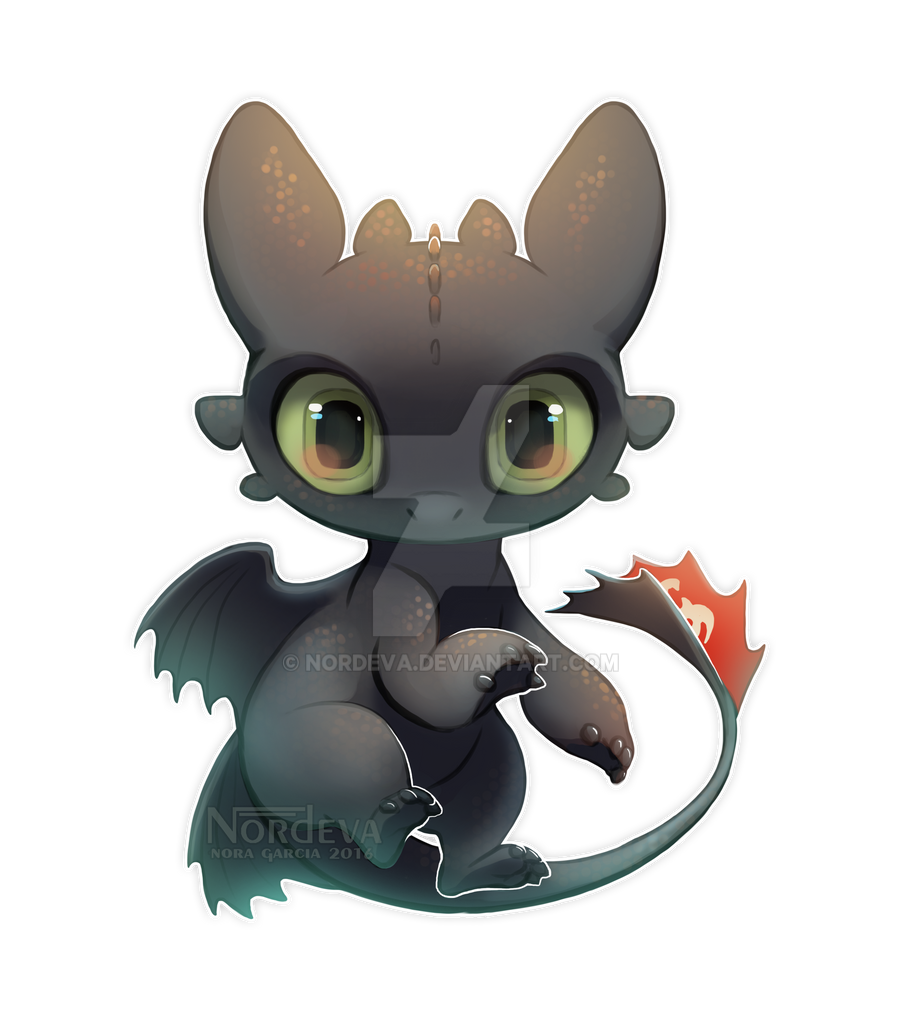 Chibi Toothless by Nordeva on DeviantArt