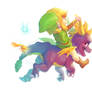 Link and Spyro (+Speedpaint)