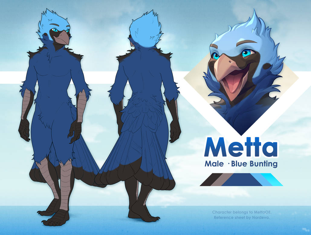 Metta Mask Metta ref by Nordeva on DeviantArt