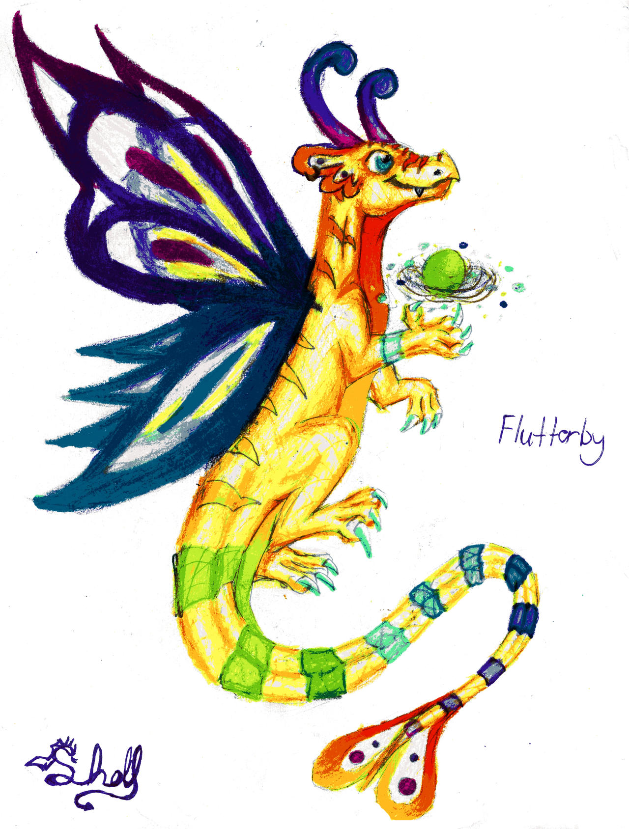 Hello Flutterby Throwback Thursday: Flutterby by RoleplayDragon2000 on DeviantArt