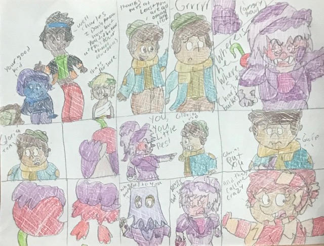 catcf comic: gloria comes out part 1 by Artygrl on DeviantArt