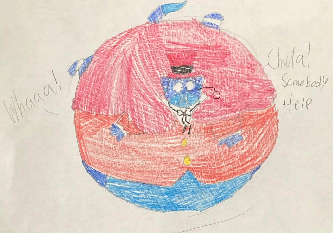 Juicy July: Cat R Waul on a roll by Artygrl on DeviantArt