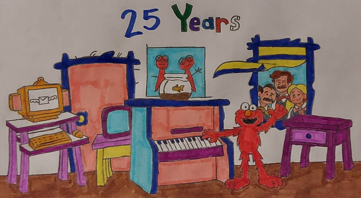 25 Years of Elmo's World by FazbearandMarioFan99 on DeviantArt