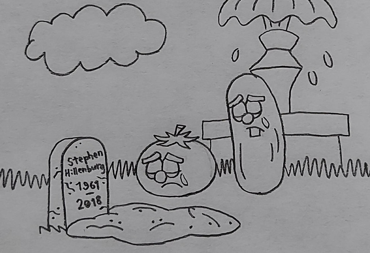 Bob and Larry Mourn Stephen Hillenburg's Death by FazbearandMarioFan99