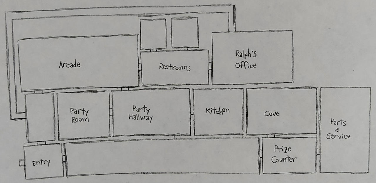 My Version of the Into the Pit Game's Map by FazbearMarioFanDraws on ...