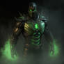 Scorpion fused with Green Lantern