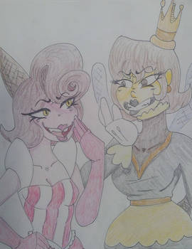 Baroness Von Bon Bon and Rumor Honeybottoms