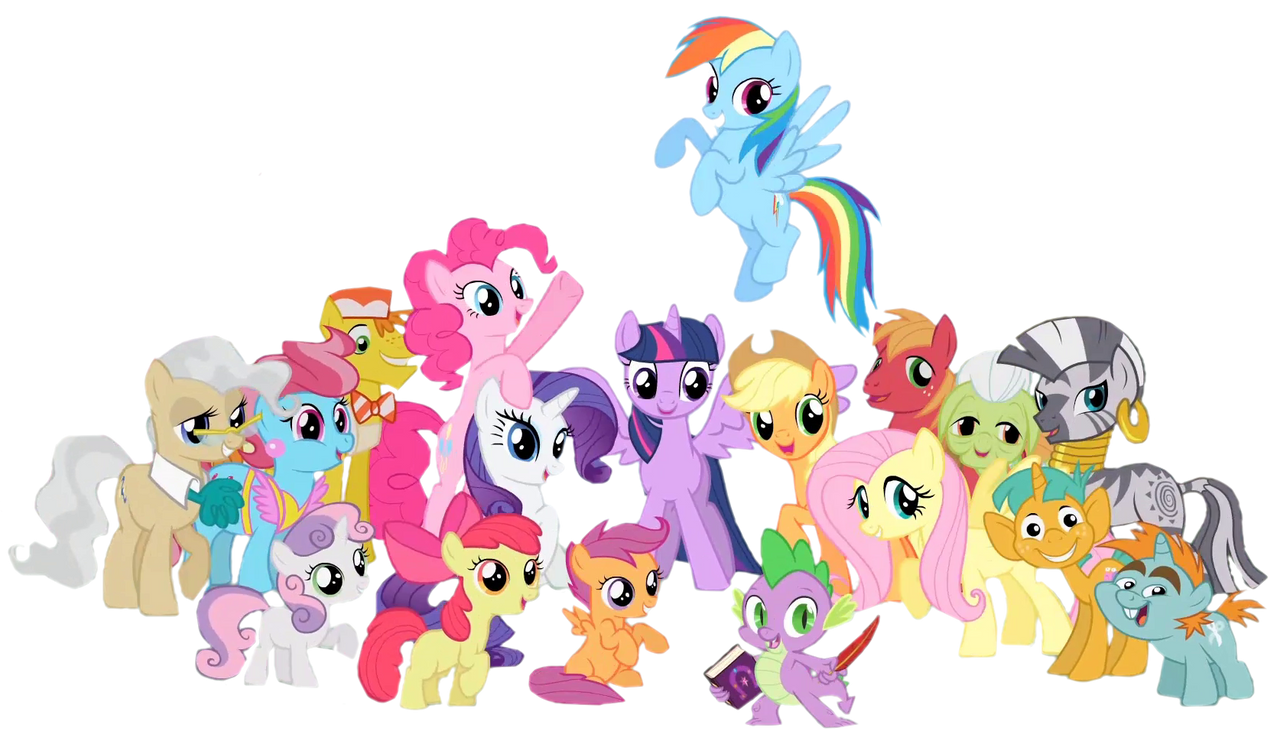 Mlp Vector Group ~MLP Group Shot~ by TwilyIsBestPone on DeviantArt
