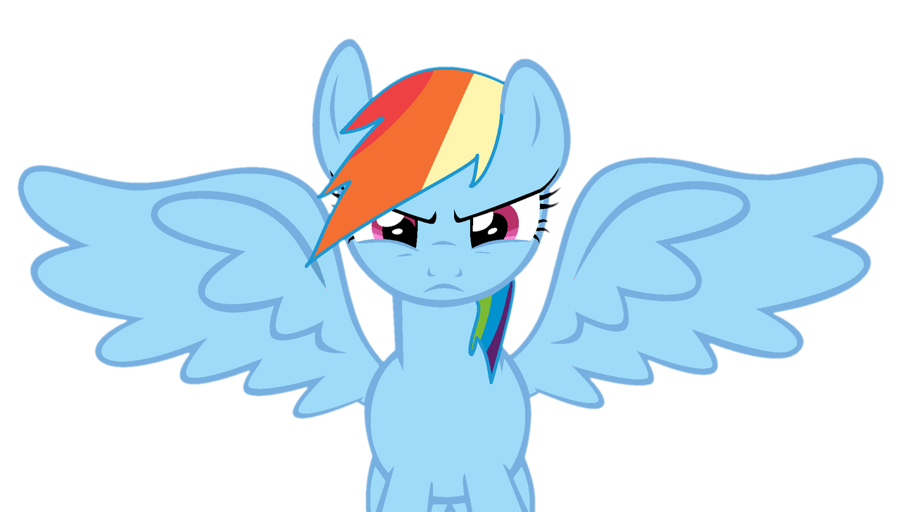 Angry Dashie by TwilyIsBestPone on DeviantArt
