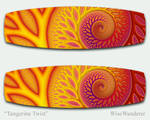 Tangerine Twist Kiteboard by WiseWanderer