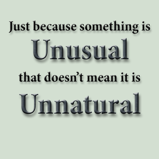 Unusual