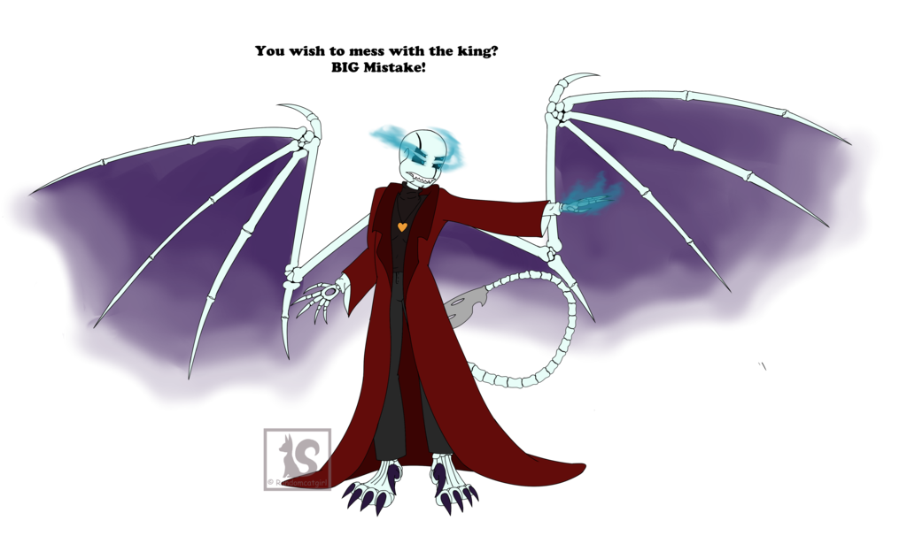 Kingtale Gaster a king's full rage by Undertaleauslands on DeviantArt