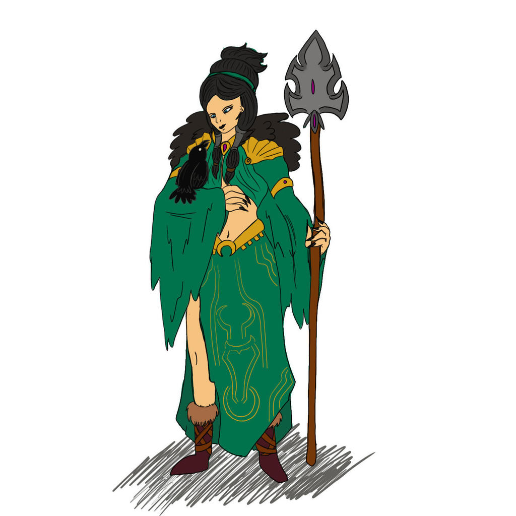 Reeva the Wizard by LieutenantDroid on DeviantArt