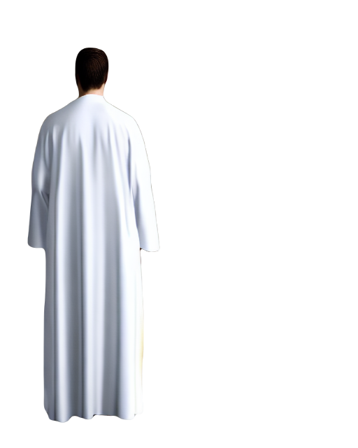 Deviantart White Robe AI Man in white robe AI-PNG by cocoaberi on DeviantArt