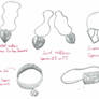 Jewelry sketches