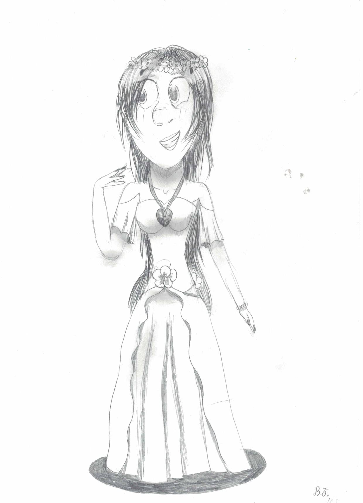 Beautiful dress, on a beautiful girl