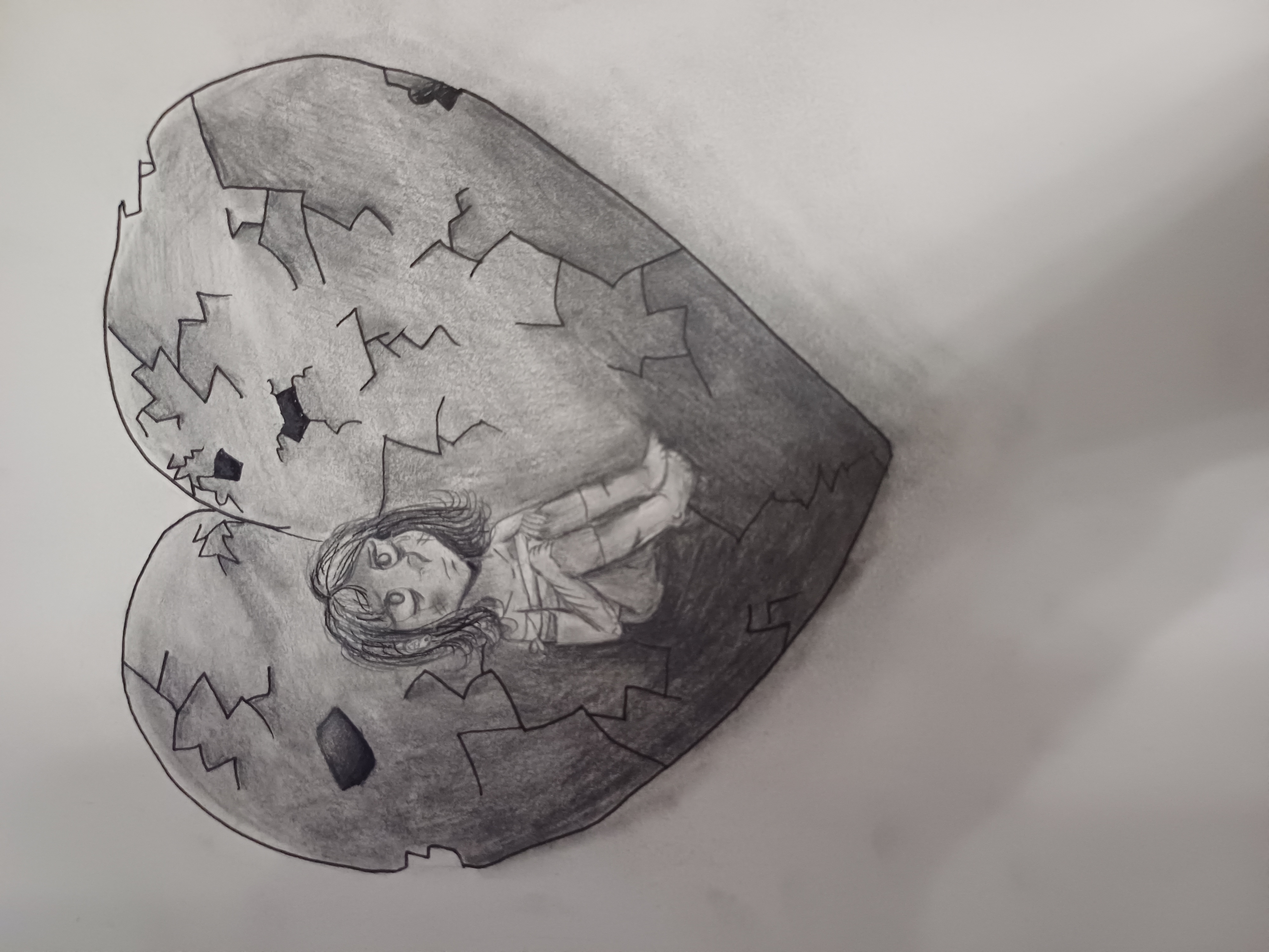 Broken heart...