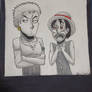 Luffy anoys Zoro