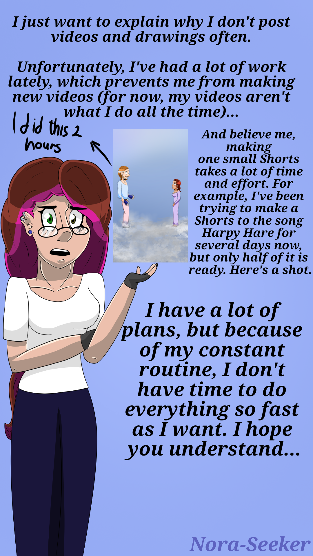 Why I didn't post much (READ DESCRIPTION)