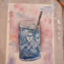 Glass of lemonade